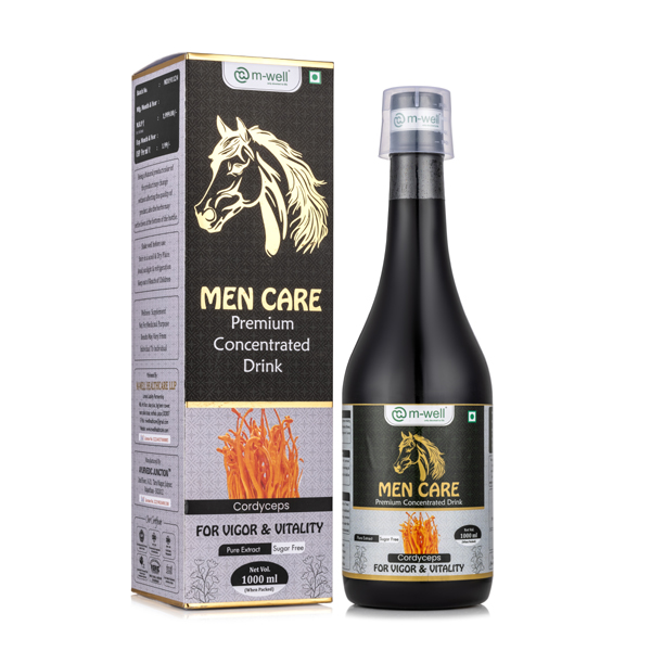 M-Well Men Care Premium Concentrated Drink – Shakti, Stamina & Vitality Booster for Men